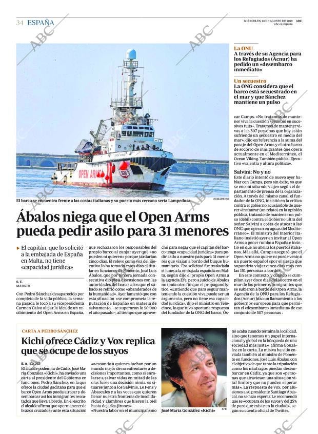 ABC CORDOBA 14-08-2019 página 34