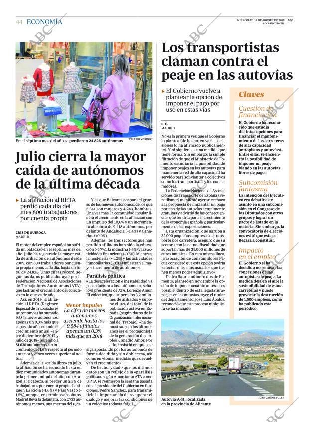ABC CORDOBA 14-08-2019 página 44
