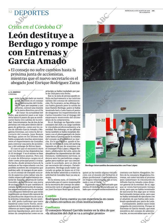ABC CORDOBA 14-08-2019 página 52