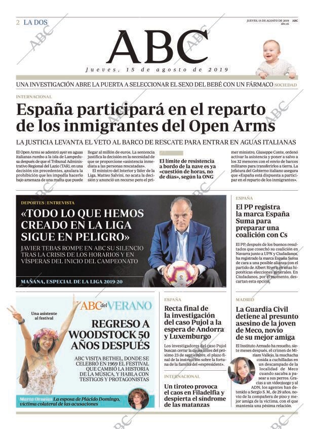 ABC MADRID 15-08-2019 página 2