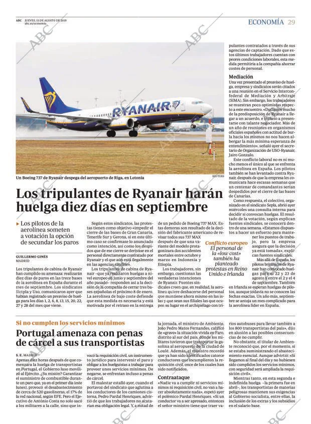 ABC MADRID 15-08-2019 página 29