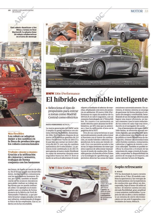 ABC MADRID 15-08-2019 página 33