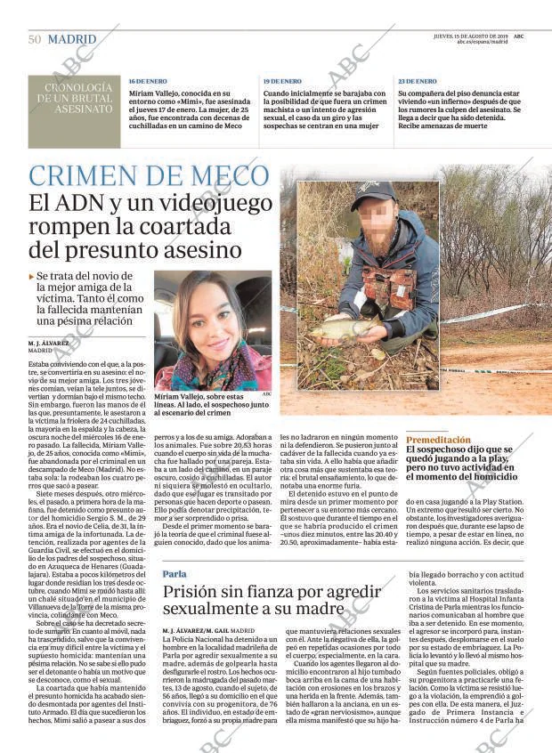 ABC MADRID 15-08-2019 página 50