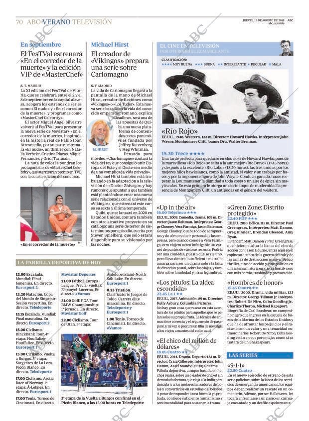 ABC MADRID 15-08-2019 página 70