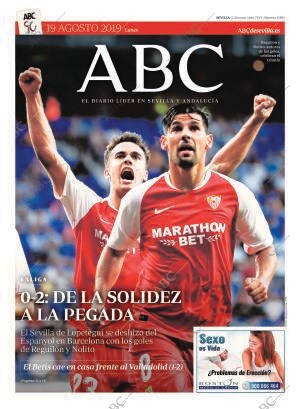 ABC SEVILLA 19-08-2019 página 1