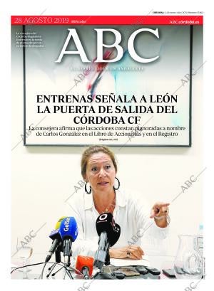 ABC CORDOBA 28-08-2019 página 1