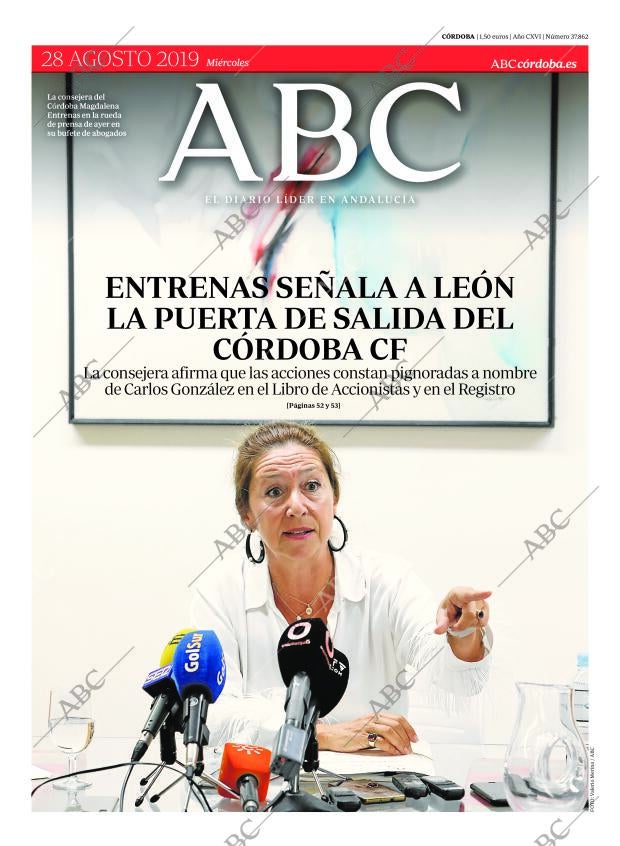 ABC CORDOBA 28-08-2019 página 1