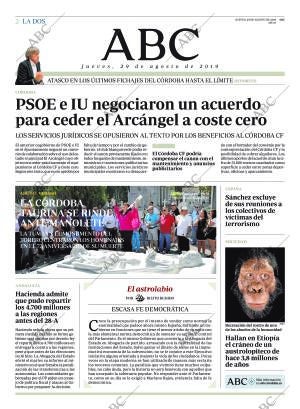 ABC CORDOBA 29-08-2019 página 2