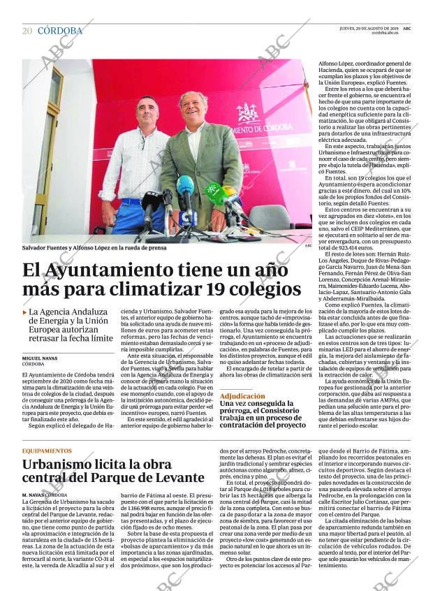 ABC CORDOBA 29-08-2019 página 20