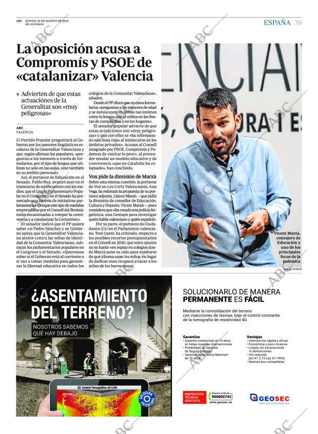 ABC CORDOBA 29-08-2019 página 39