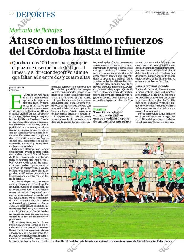ABC CORDOBA 29-08-2019 página 56