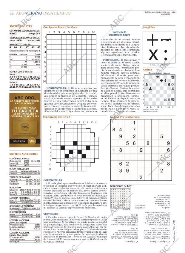 ABC MADRID 29-08-2019 página 82
