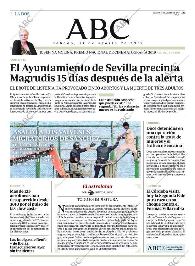 ABC CORDOBA 31-08-2019 página 2