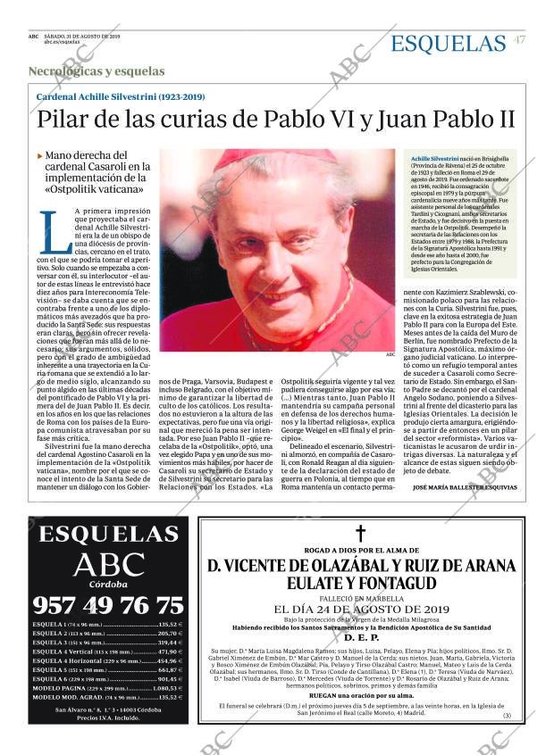 ABC CORDOBA 31-08-2019 página 47