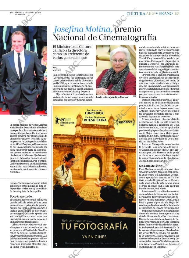 ABC CORDOBA 31-08-2019 página 65