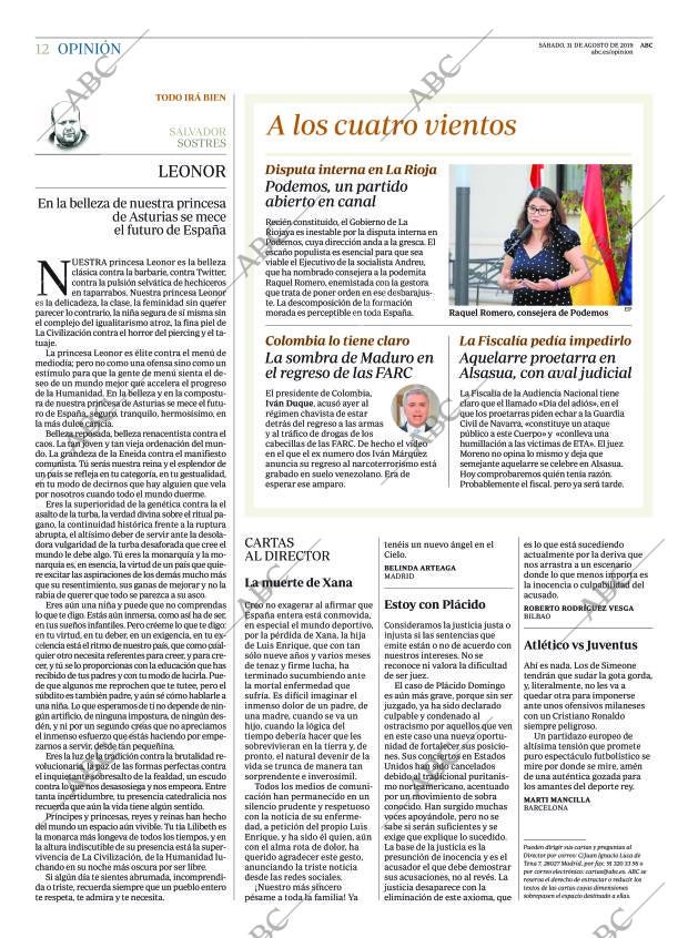 ABC MADRID 31-08-2019 página 12