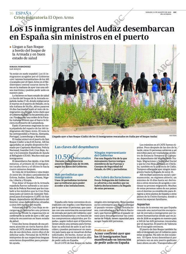 ABC MADRID 31-08-2019 página 16