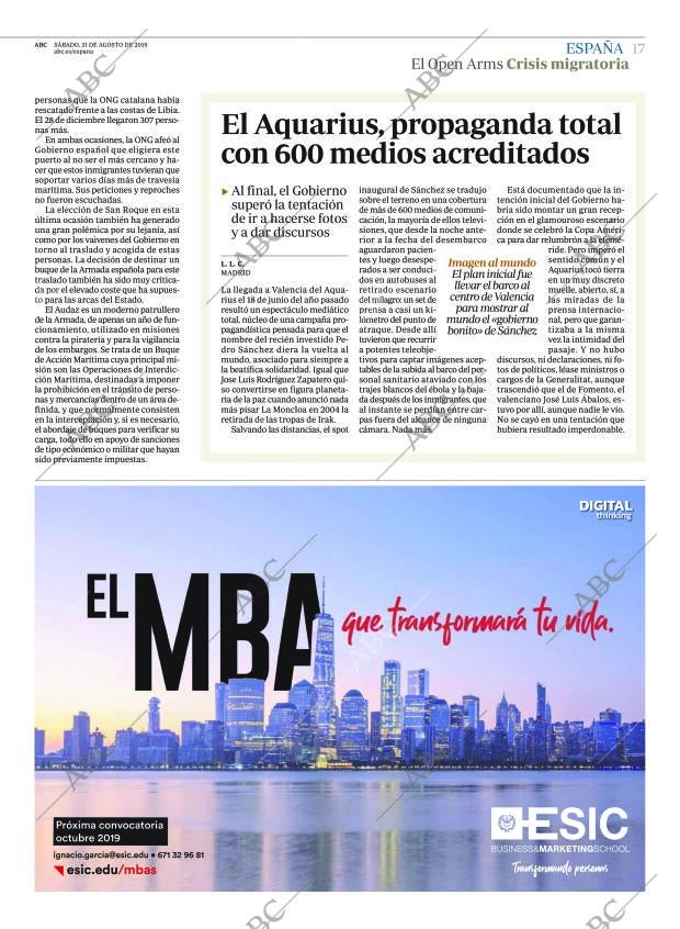 ABC MADRID 31-08-2019 página 17