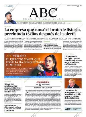ABC MADRID 31-08-2019 página 2
