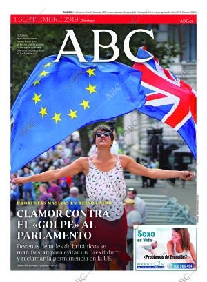 ABC MADRID 01-09-2019 página 1
