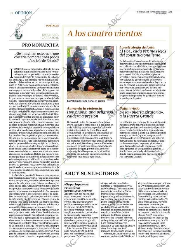 ABC MADRID 01-09-2019 página 14
