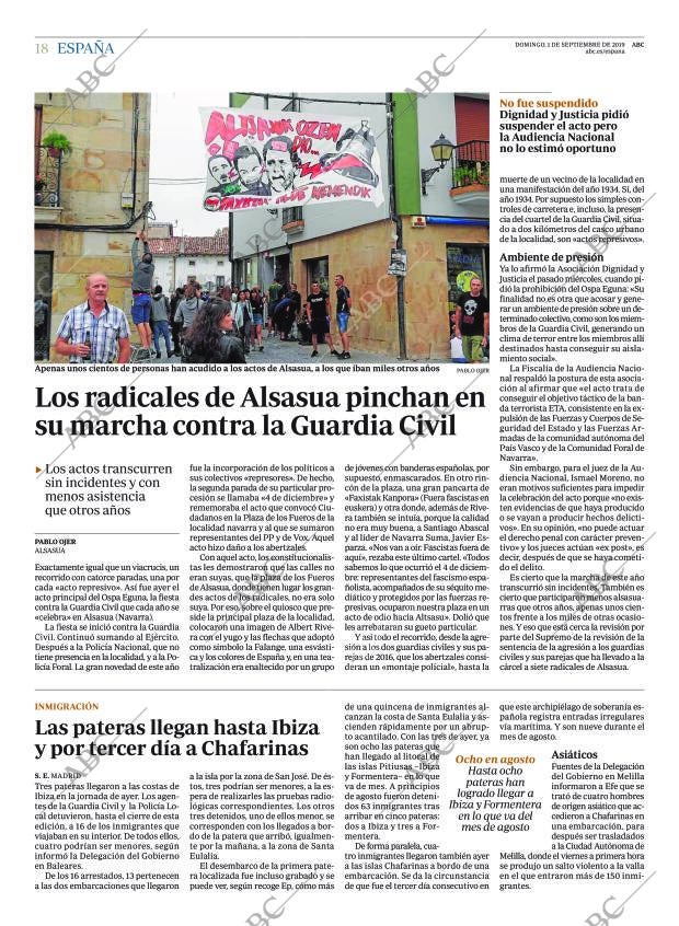 ABC MADRID 01-09-2019 página 18