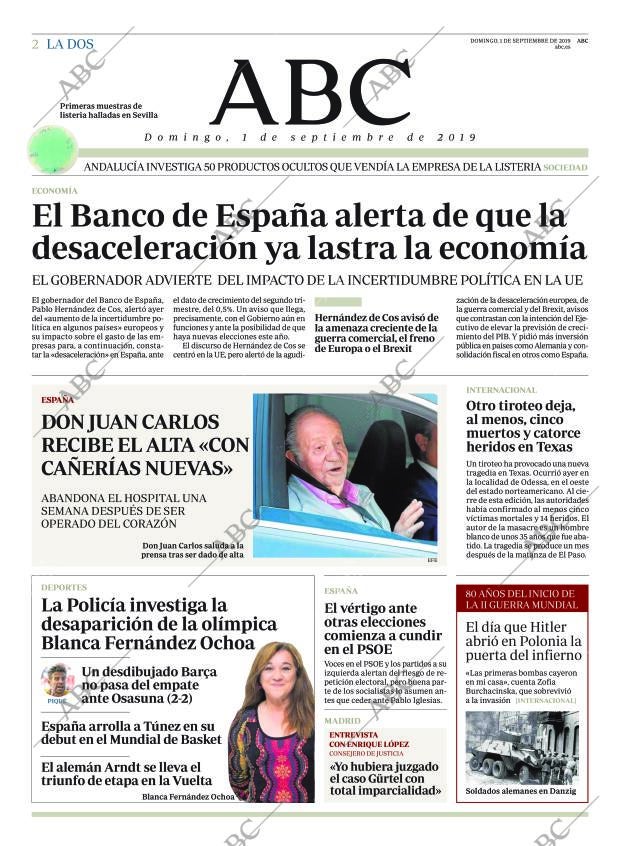 ABC MADRID 01-09-2019 página 2