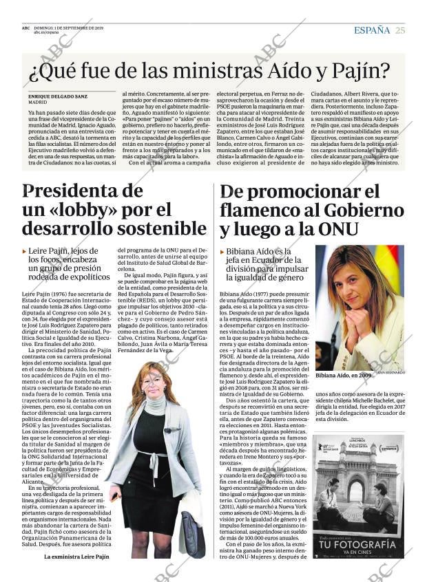 ABC MADRID 01-09-2019 página 25
