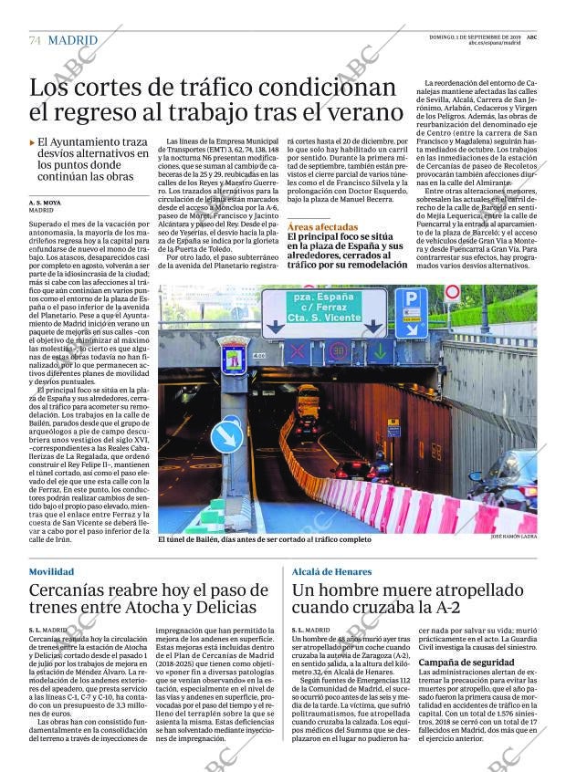 ABC MADRID 01-09-2019 página 74