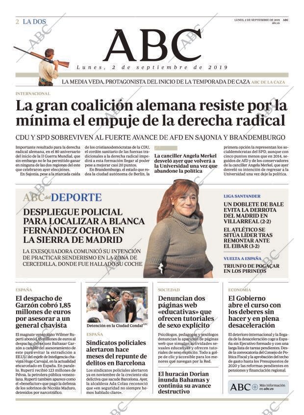 ABC MADRID 02-09-2019 página 2