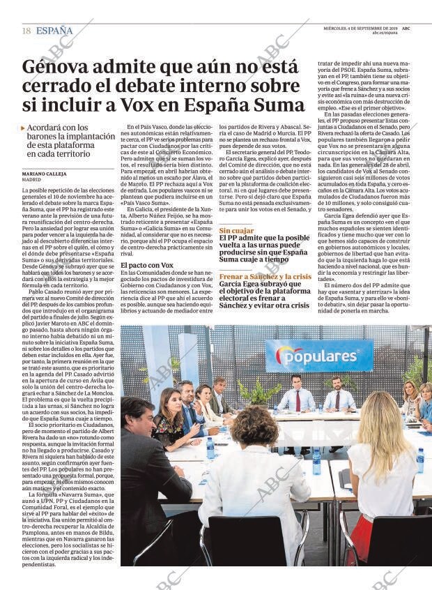 ABC MADRID 04-09-2019 página 18