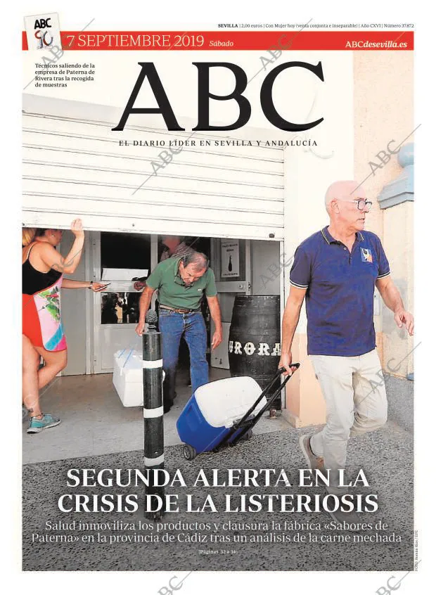 ABC SEVILLA 07-09-2019 página 1