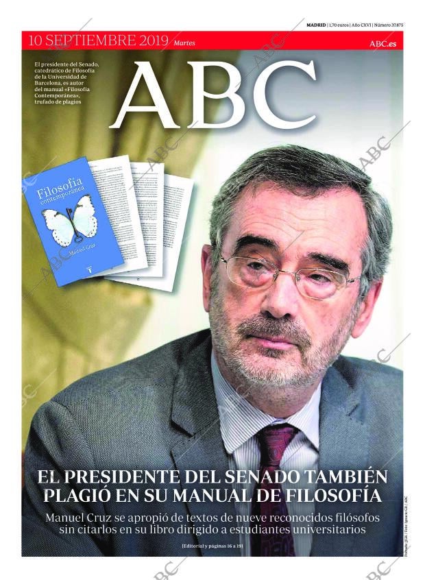 ABC MADRID 10-09-2019 página 1