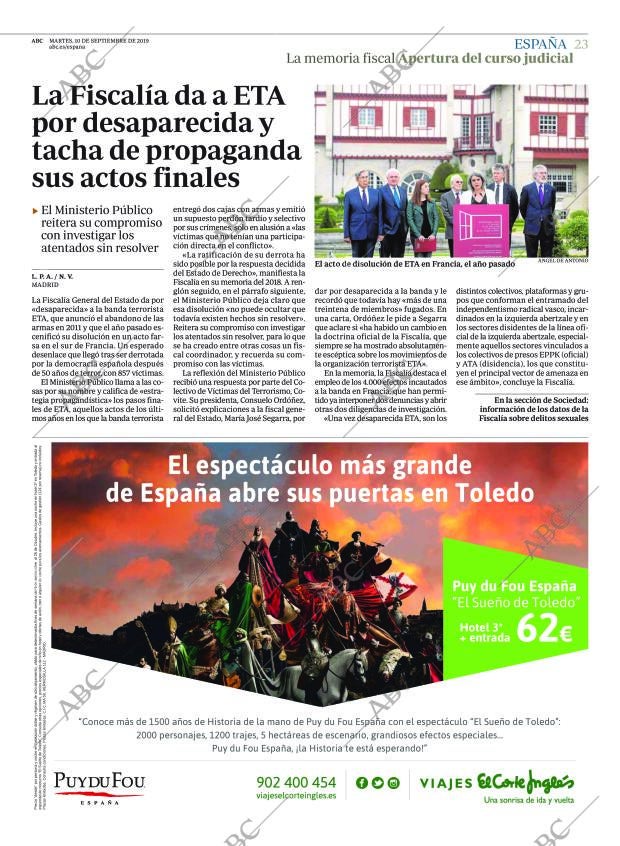 ABC MADRID 10-09-2019 página 23