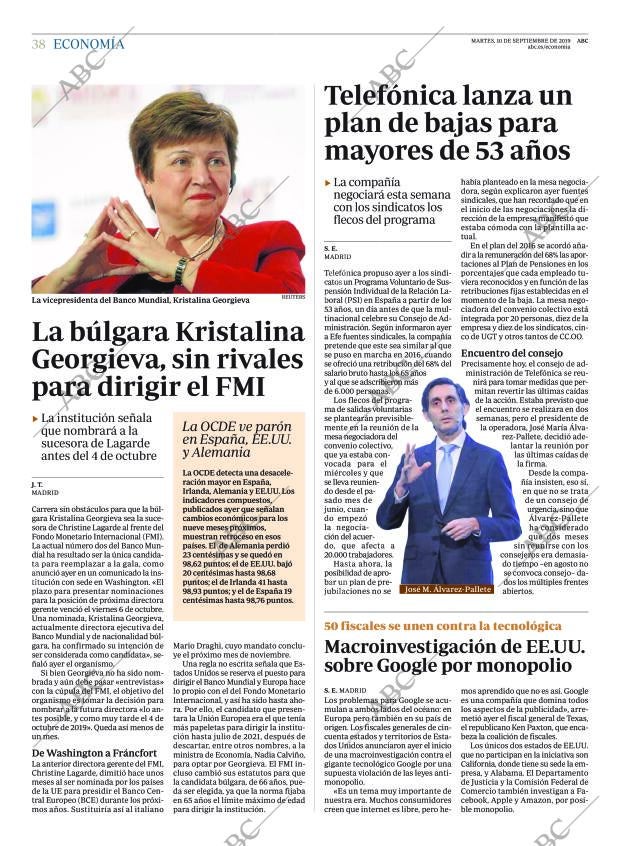 ABC MADRID 10-09-2019 página 38