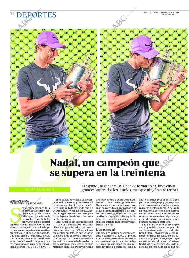 ABC MADRID 10-09-2019 página 54