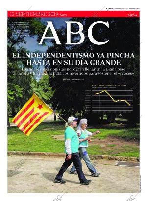 ABC MADRID 12-09-2019 página 1