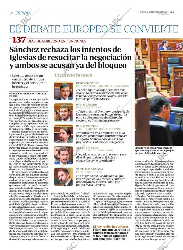 ABC MADRID 12-09-2019 página 18