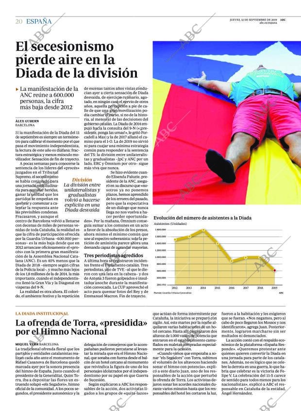 ABC MADRID 12-09-2019 página 20