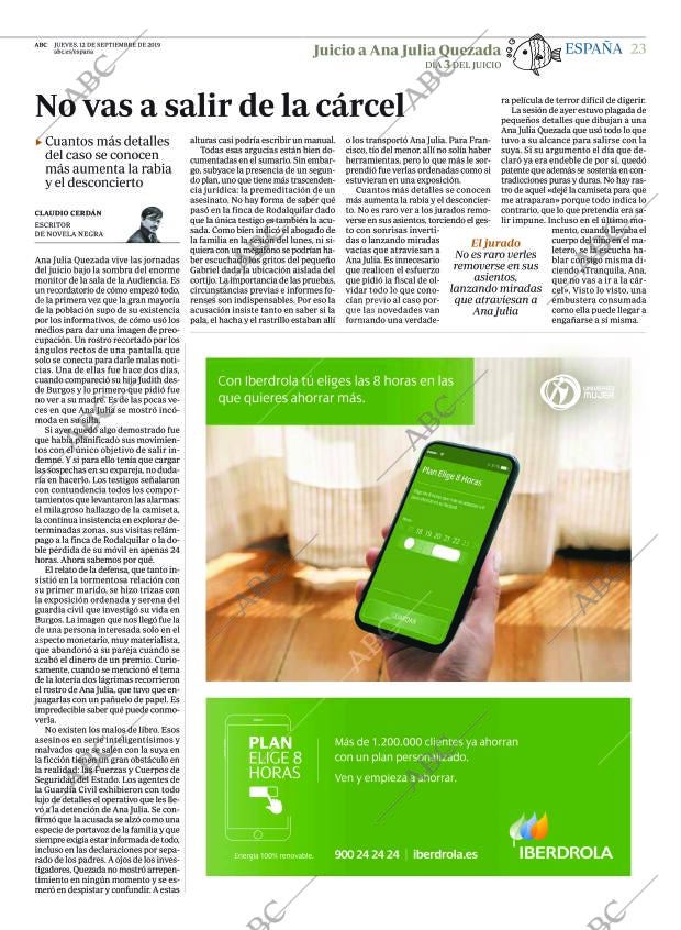 ABC MADRID 12-09-2019 página 23