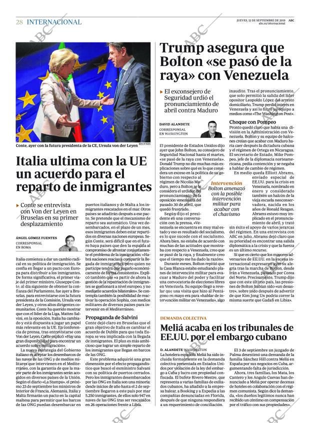 ABC MADRID 12-09-2019 página 28