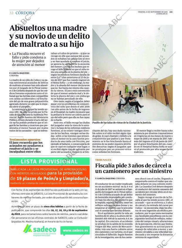 ABC CORDOBA 13-09-2019 página 32