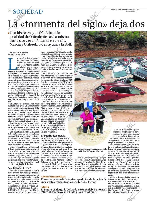 ABC CORDOBA 13-09-2019 página 60