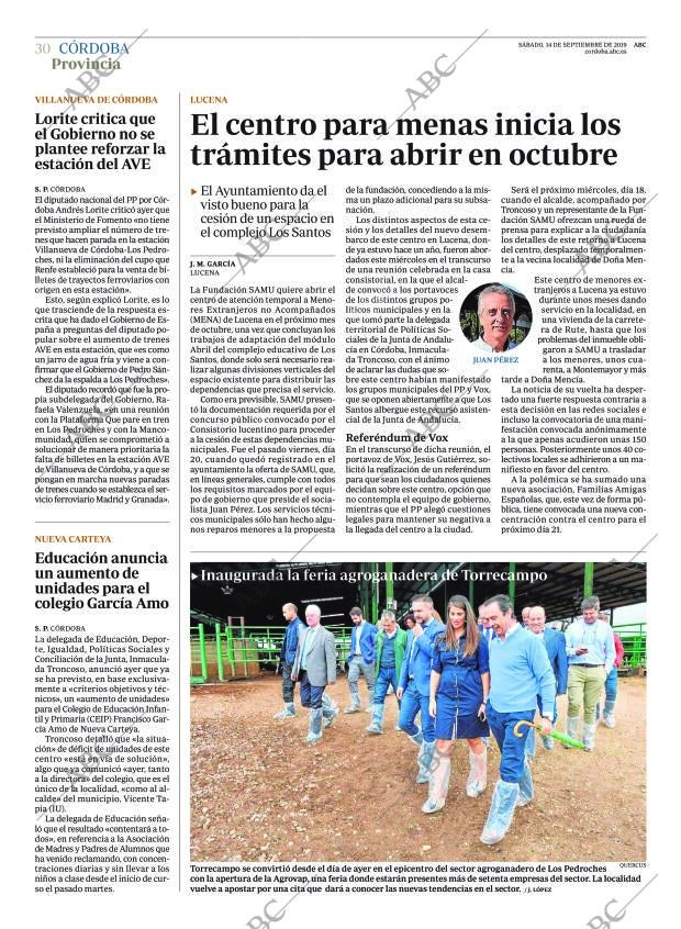 ABC CORDOBA 14-09-2019 página 30