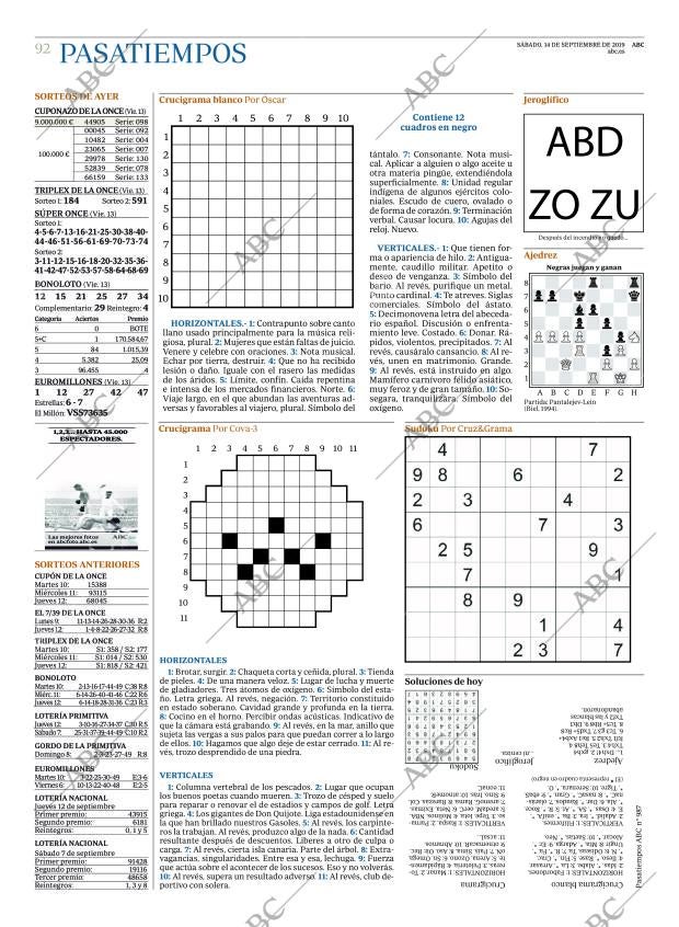 ABC CORDOBA 14-09-2019 página 92