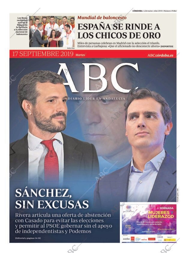 ABC CORDOBA 17-09-2019 página 1