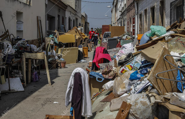 Consecuencias de la gota fría que causó enormes daños en el levante español
