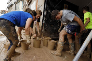 Destrozos provocados por las inundaciones de la Gota fría que azotó el Levante...