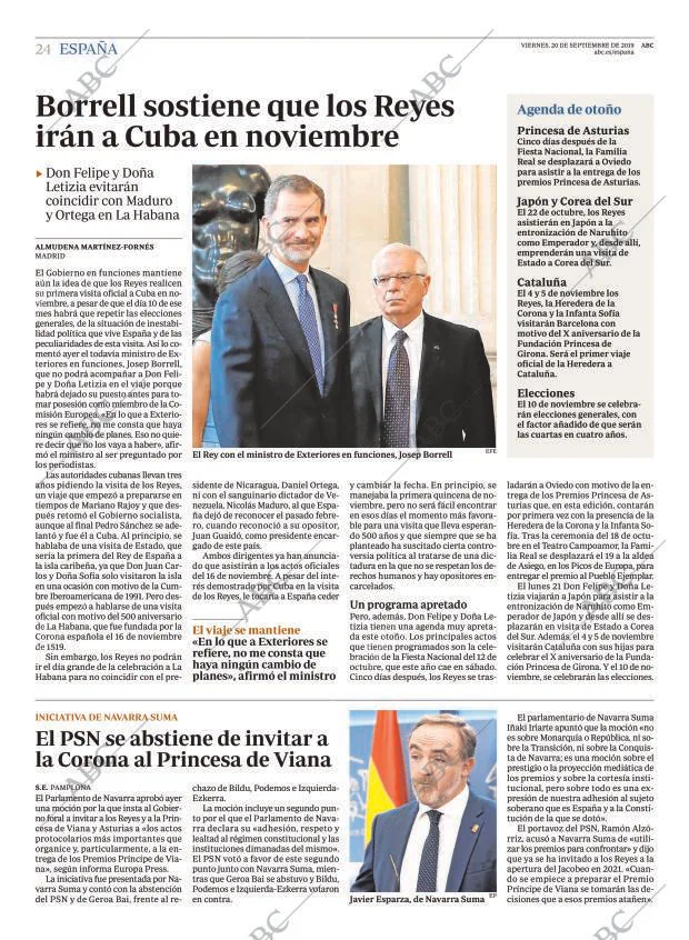 ABC MADRID 20-09-2019 página 24