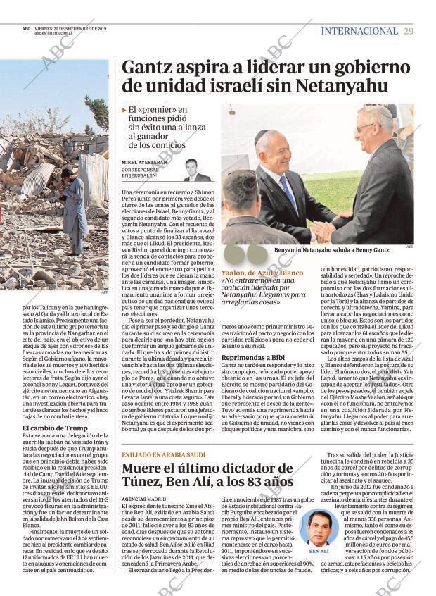 ABC MADRID 20-09-2019 página 29
